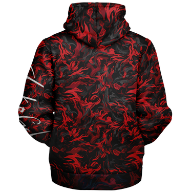 Chokefish™ Microfleece Zip-Up Hoodie Camouflage-008B